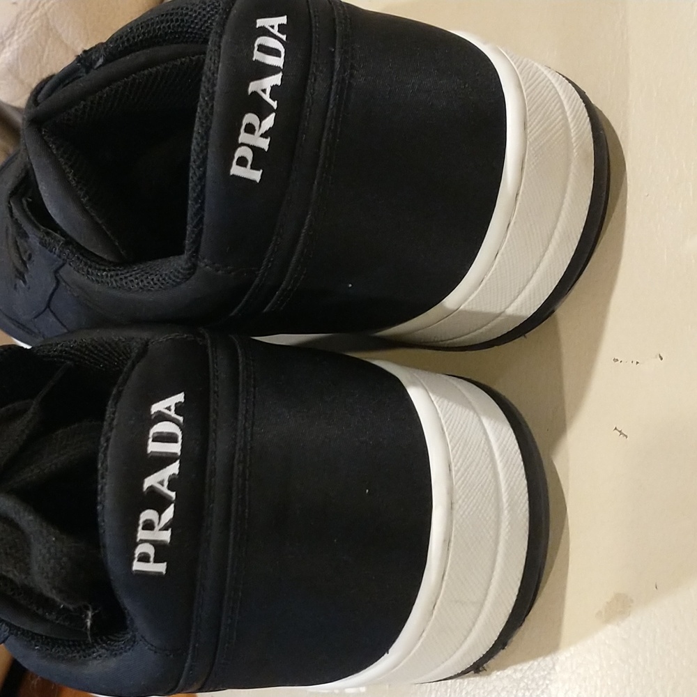 Prada Milano Men's Black Sneakers - Picture 4 of 12